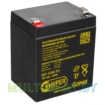 Аккумулятор для ИБП Kiper GP-1250 F2 (12В/5 А·ч)